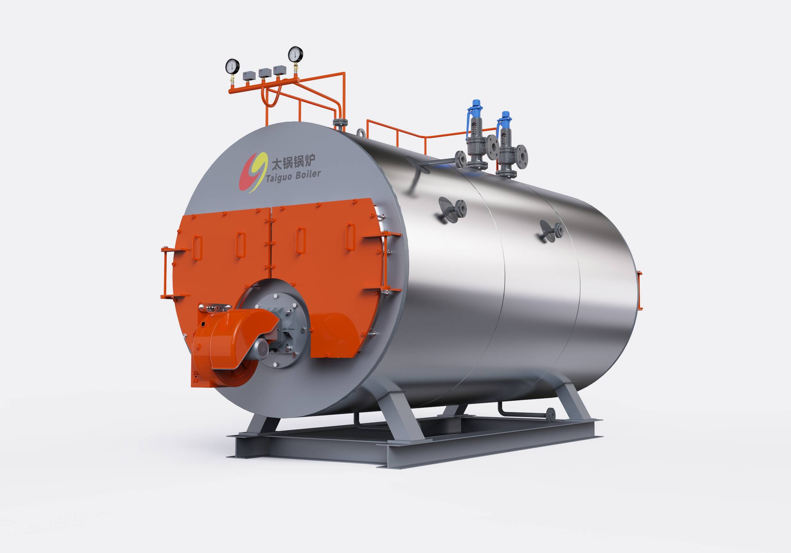 Taiguo 8402.19 steam boiler for Uzbekistan factory
