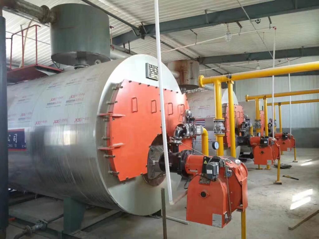 High-efficiency Gas Steam Boiler for Indonesia for food industry WNS GAS STEAM BOILER