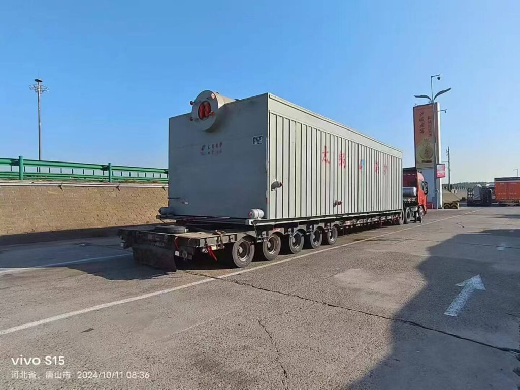  Steam Boiler Supplier For Central Asia double drum chain grate steam boiler 
