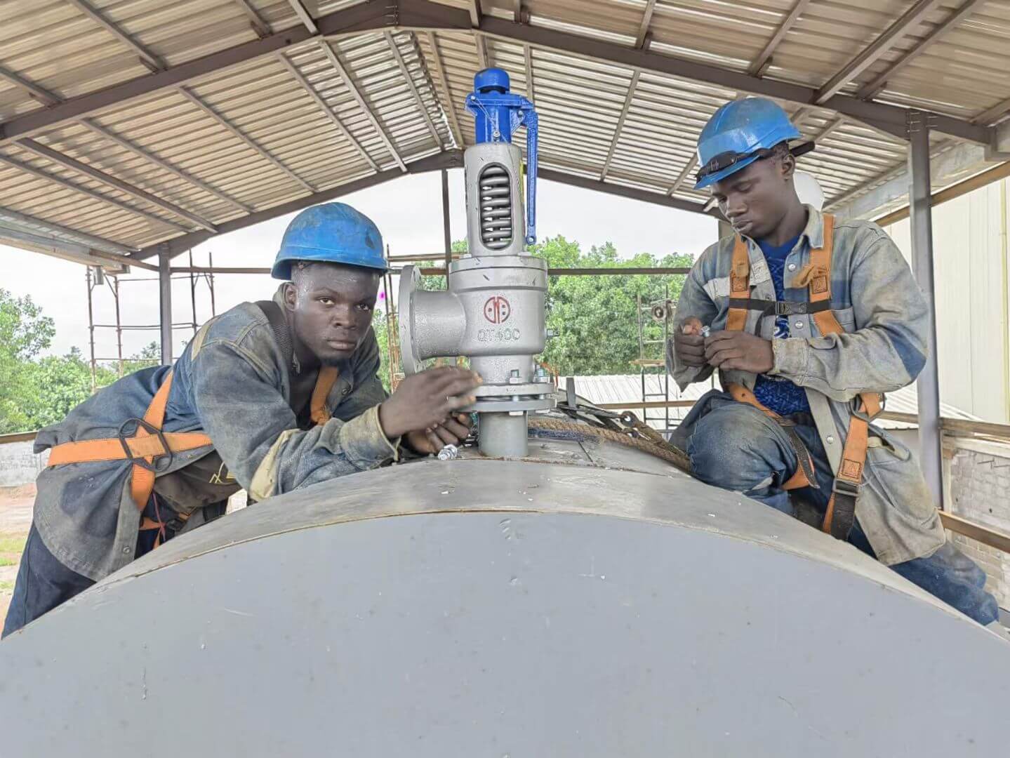 8-Ton Biomass Steam Boiler Installation