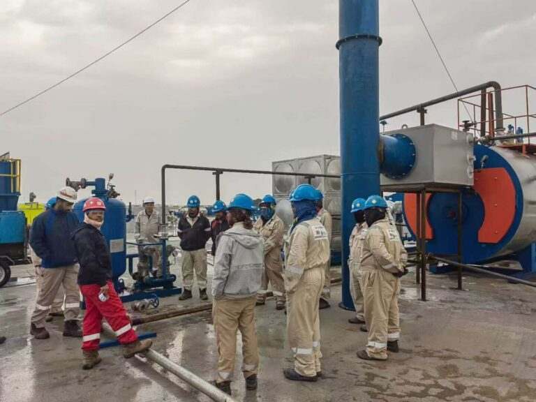 STEAM BOILER INSTALLATION