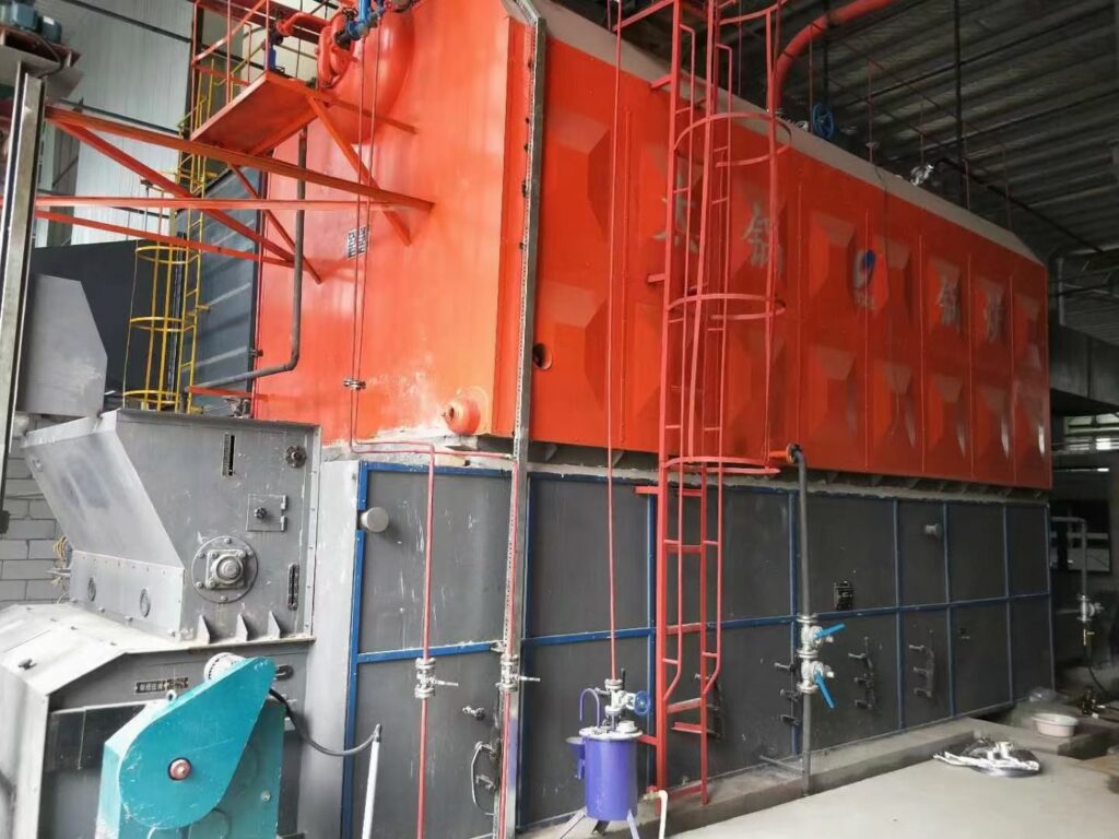 8T biomass fired steam boiler  