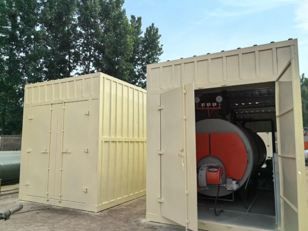 ready to steam industrial modular boiler