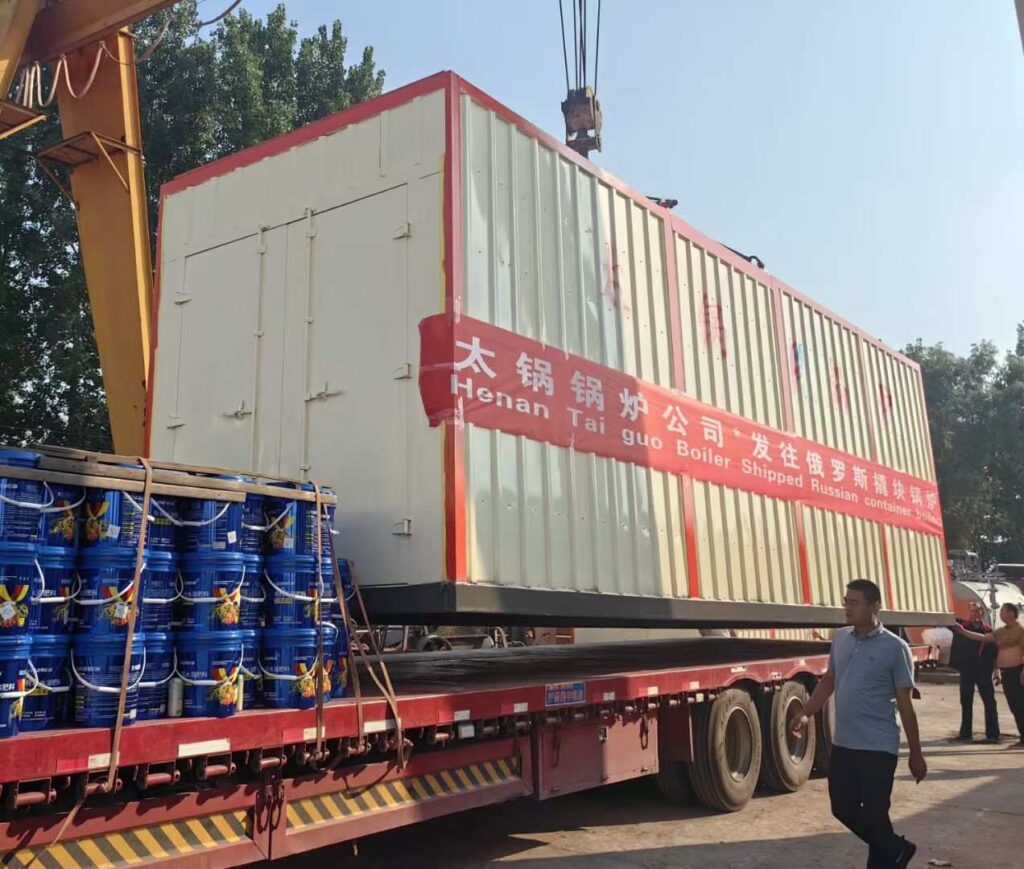 export skid mounted boiler solution
