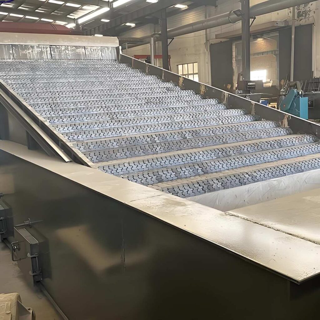 reciprocating grate of biomass fired steam boiler