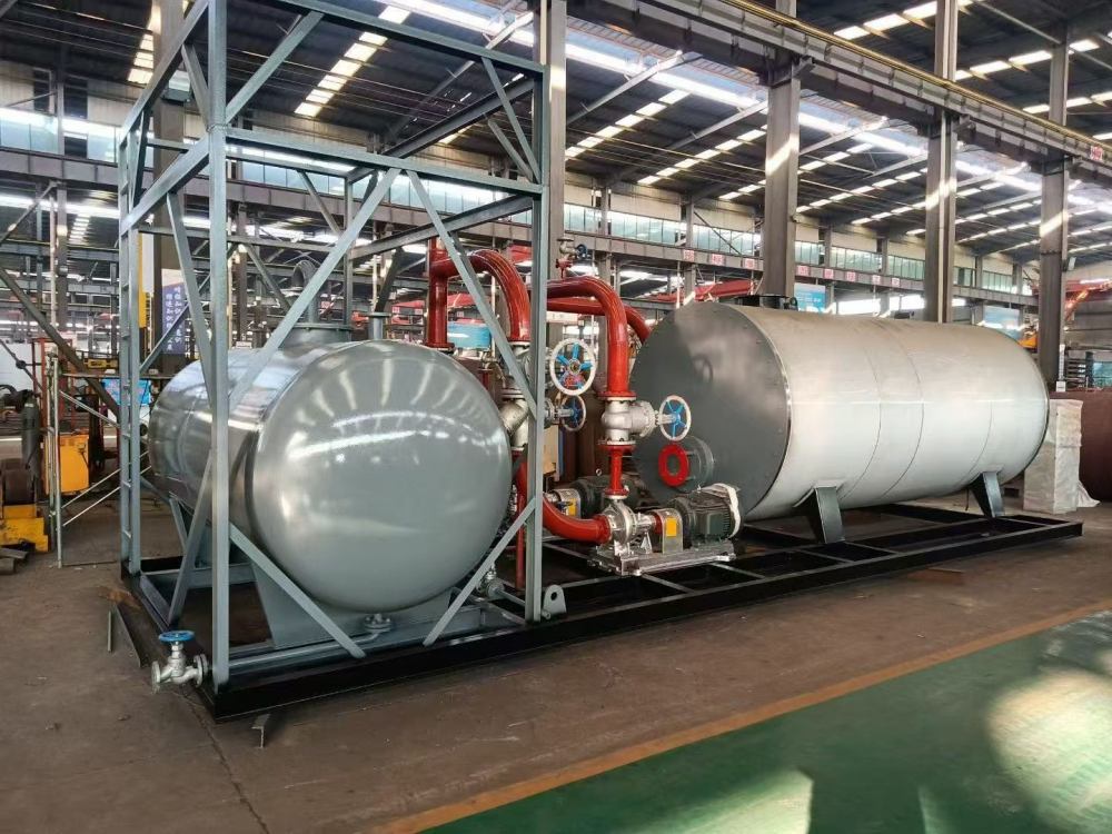 OIL GAS FIRED HOT OIL BOILER