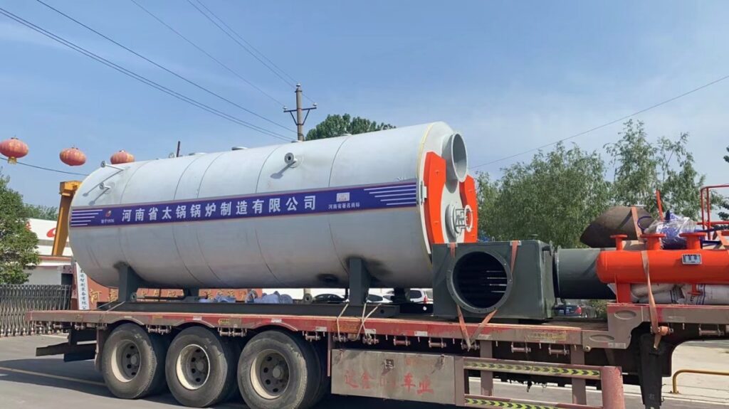 wns gas fired steam boiler