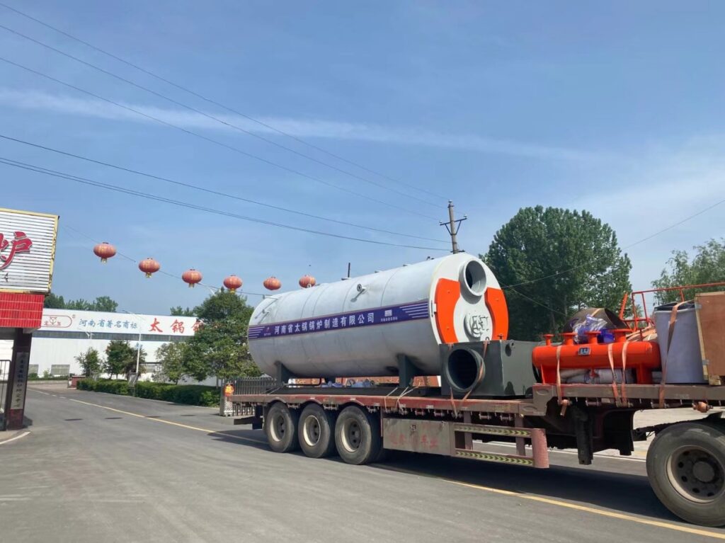 WNS 6 GAS FIRED STEAM BOILER  LOADING  
