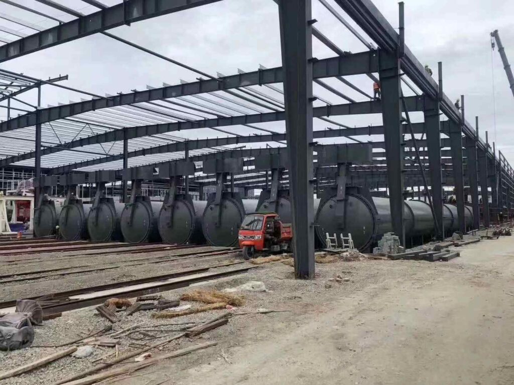 AUTOCLAVES for 300,000 m³ AAC Block Plant in Uzbekistan