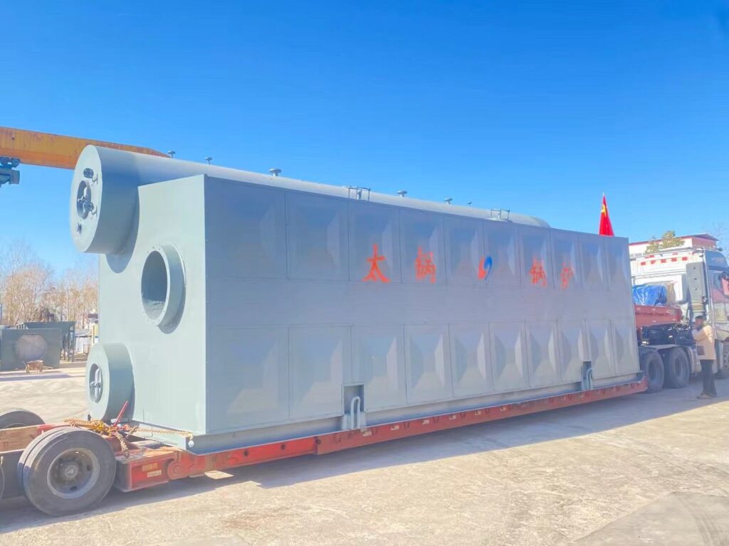 Industrial Boiler Projects in Southeast Asia   SZS 15 GAS FIRED STEAM BOILER