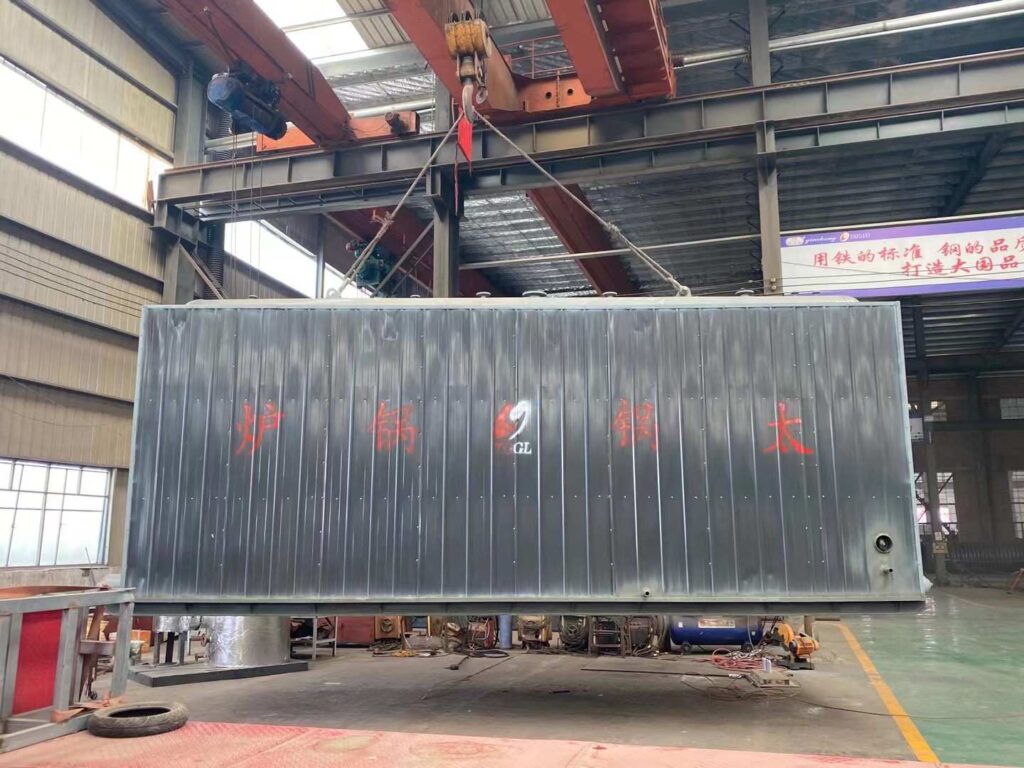 SZL Steam Boiler for Paper Manufacturing Plant in Uzbekistan