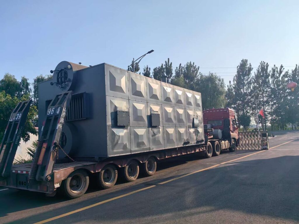 SZL Biomass Boiler for Wood Processing Factory in Africa